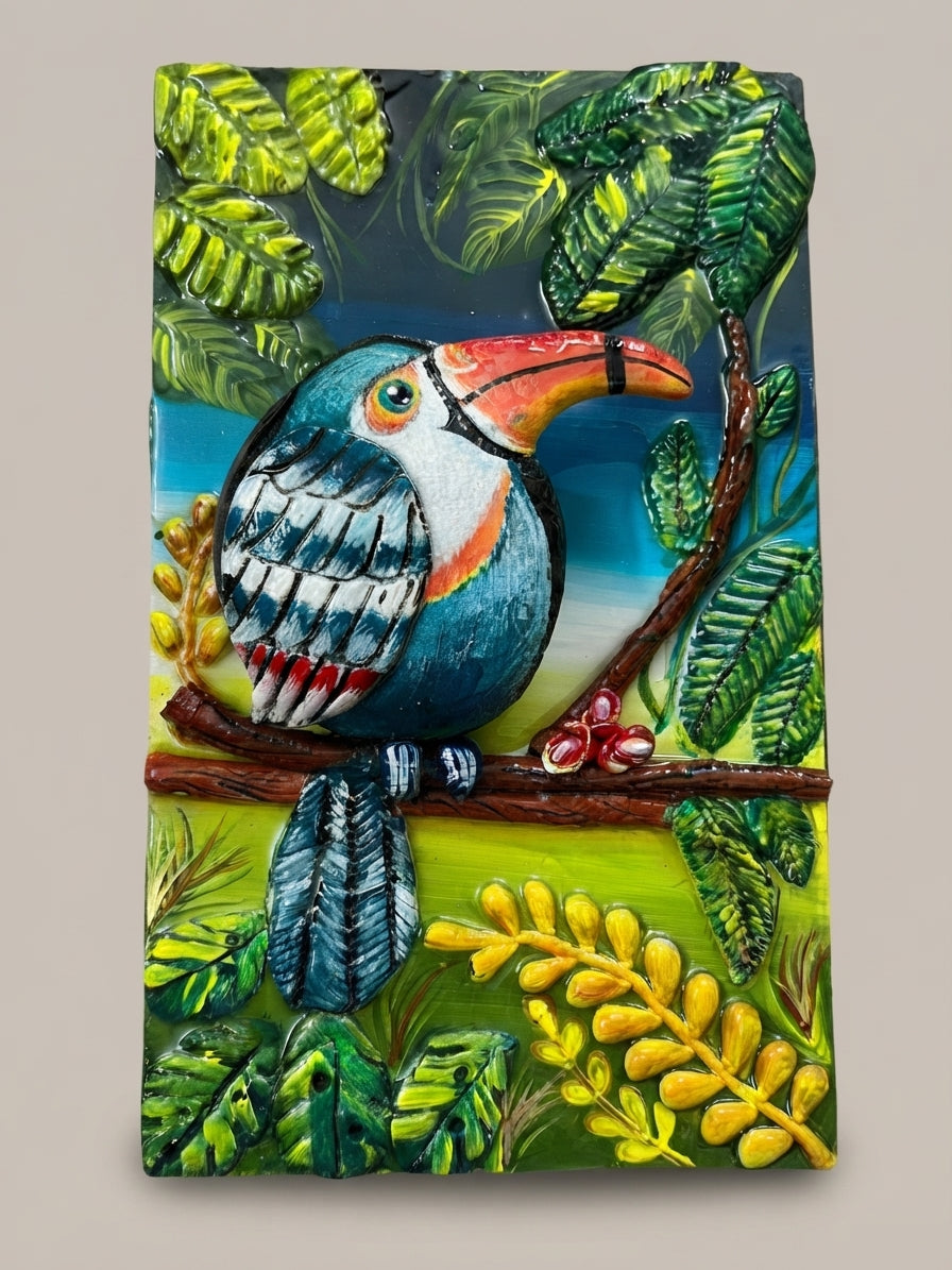 Toucan in the Jungle - Crafted by Chitra