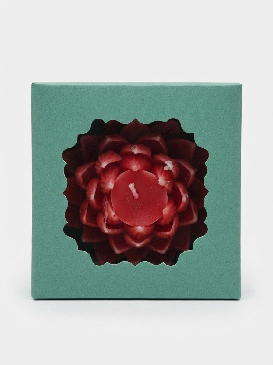Dahlia Boxed Candle - Crafted by Chitra